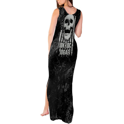 WowTeeWear Shop IDGAF Flag Skull Tank Maxi Dress Wowteewear