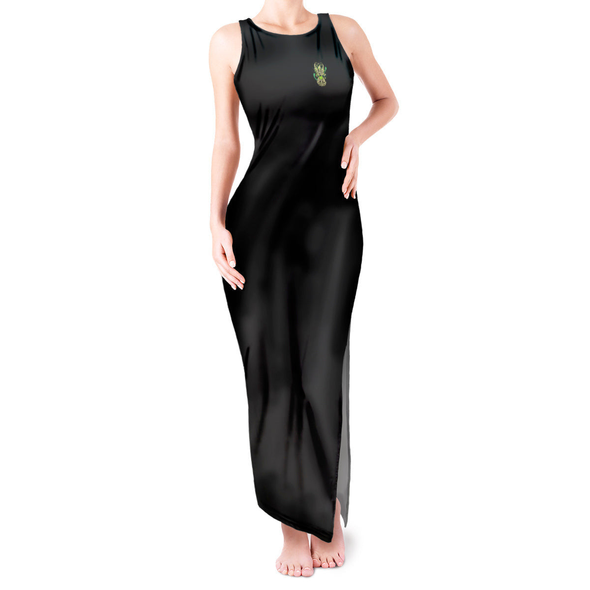 WowTeeWear Shop Karma Fairy Skull Tank Maxi Dress Wowteewear