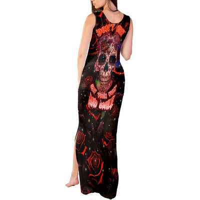 WowTeeWear Shop Don't Cry Skull Tank Maxi Dress Wowteewear