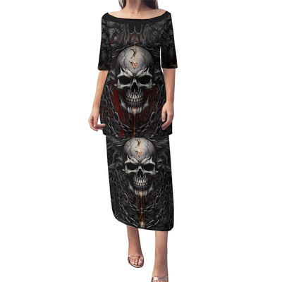 WowTeeWear Shop Be Careful Skull Puletasi Wowteewear
