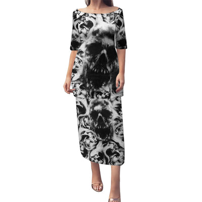 WowTeeWear Shop Skull Puletasi Inequitable Spirit Wowteewear