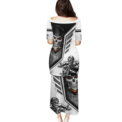 WowTeeWear Shop Skull Puletasi Riding Motocycle Wowteewear