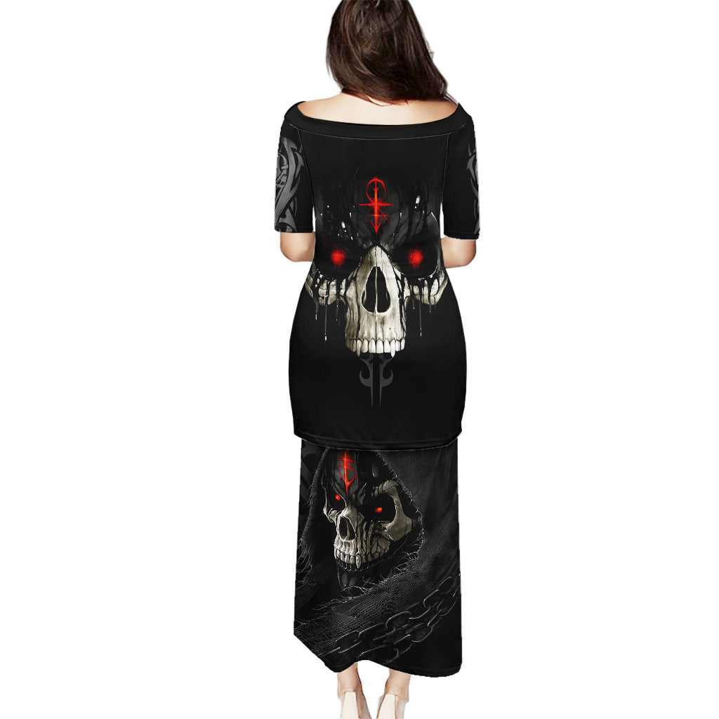 WowTeeWear Shop Skull Puletasi Black Reaper Wowteewear