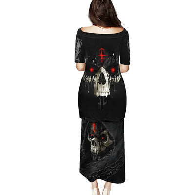 WowTeeWear Shop Skull Puletasi Black Reaper Wowteewear