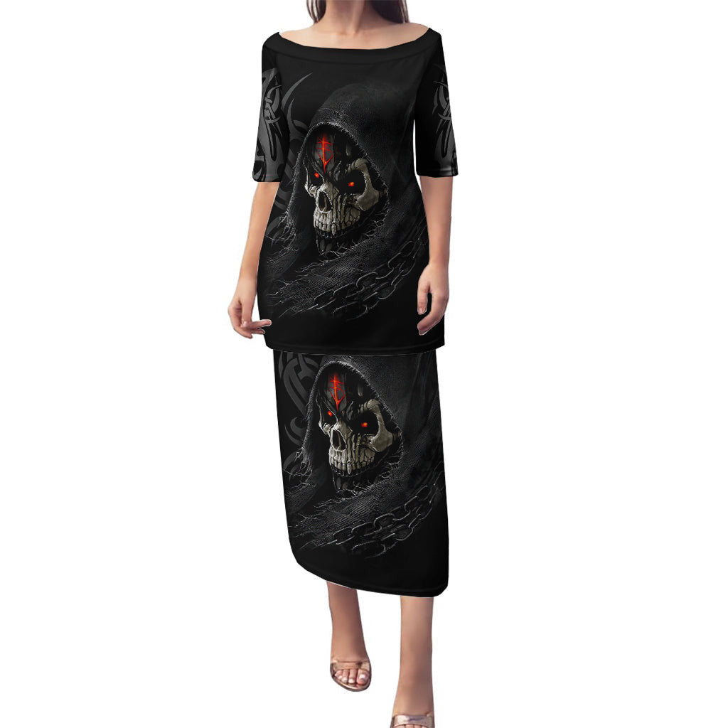 WowTeeWear Shop Skull Puletasi Black Reaper Wowteewear