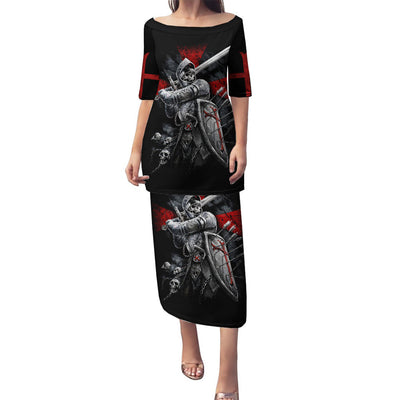 WowTeeWear Shop Skull Puletasi Death Skull Crusader Wowteewear