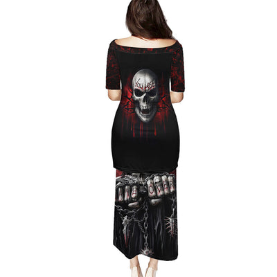 WowTeeWear Shop Skull Puletasi Death Skull Game Over Wowteewear